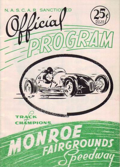 Monroe Speedway - FROM BRAIN NORTON